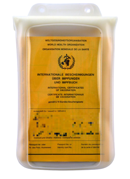 DiCAPac Impfpass-Schutzhülle weiß DiCAPac Impfpass-Schutzhülle weiß
