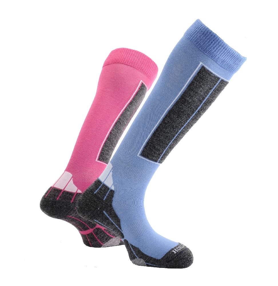 POWDER Merino Wolle technische Ski Socken