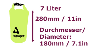Aquapac wasserdicht drybag Rucksack TrailProof