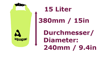 Aquapac wasserdicht drybag Rucksack TrailProof