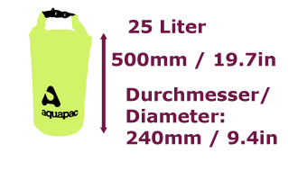 Aquapac wasserdicht drybag Rucksack TrailProof