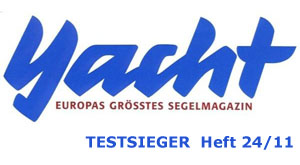 Aquapac Testsieger Yacht